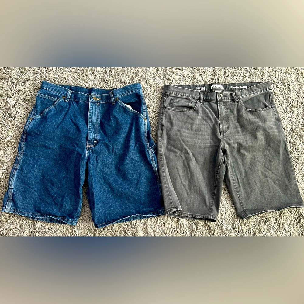 Men’s denim shorts size 36